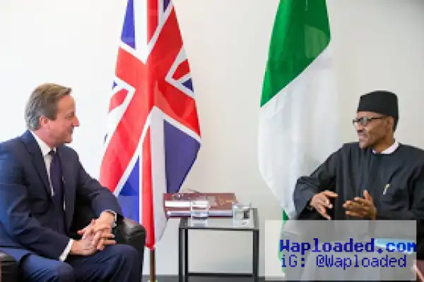 President Buhari regrets resignation of UK Prime Minister, David Cameron
